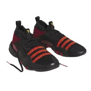 Adidas Trae Young 2 Men's Sneakers Shoes Black/Better Scarlet 9 new HQ0986